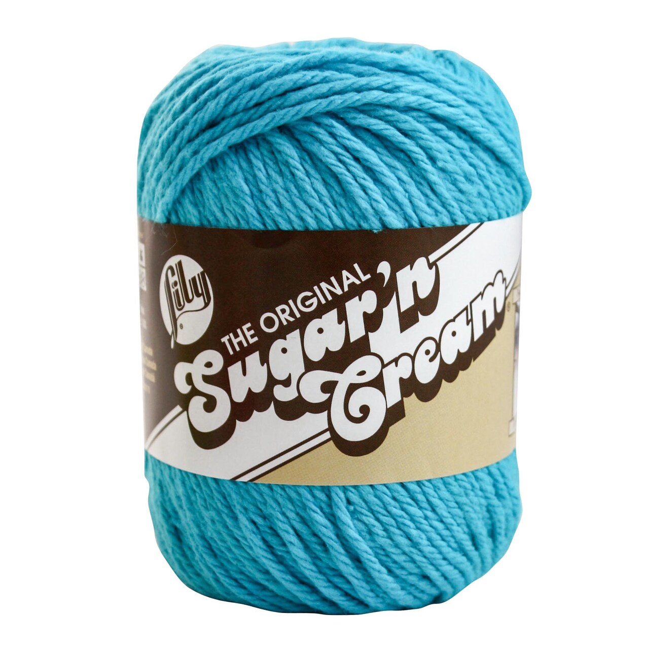 Lily Sugar'N Cream Hot Blue Yarn - 6 Pack of 71g/2.5oz - Cotton